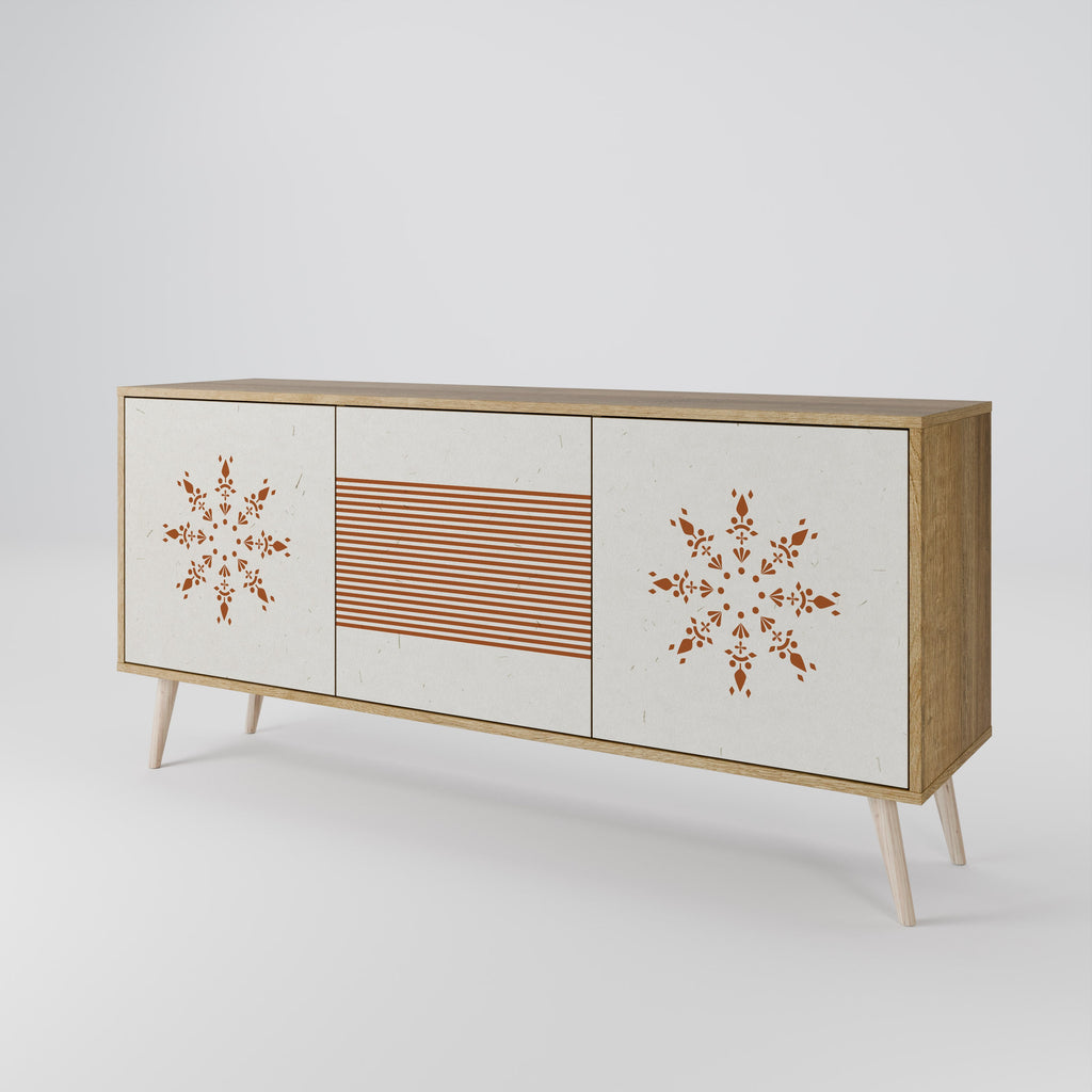 DAILY HARMONY 3-Door Sideboard in Oak Effect
