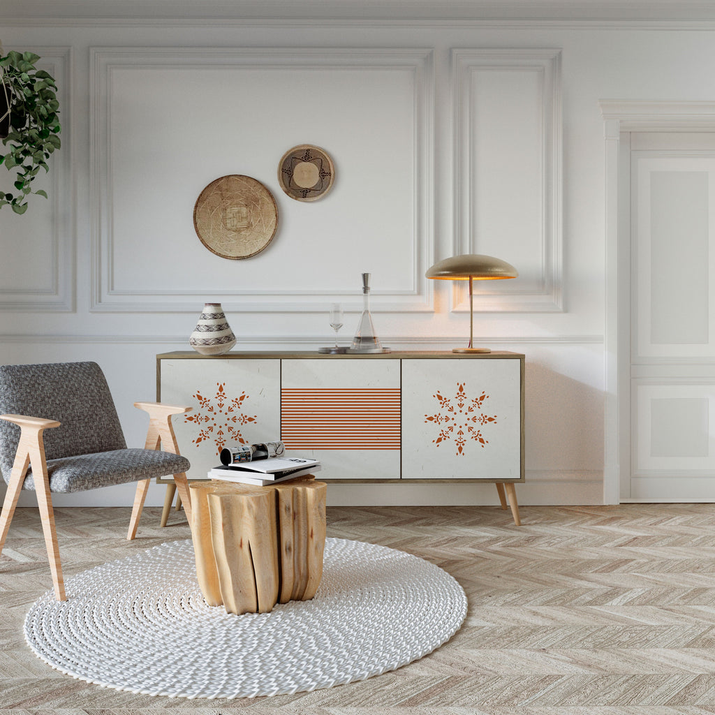 DAILY HARMONY 3-Door Sideboard in Oak Effect