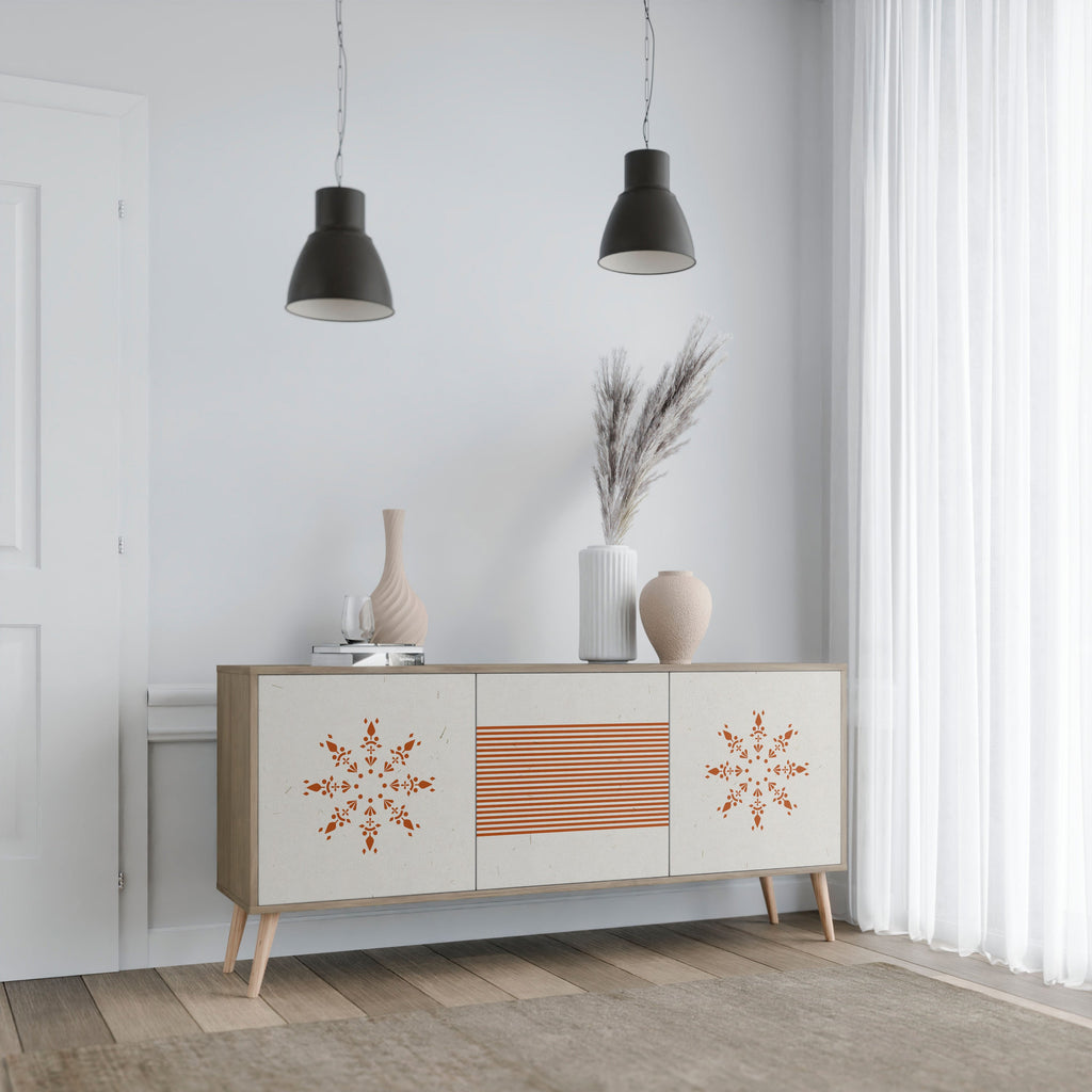 DAILY HARMONY 3-Door Sideboard in Oak Effect