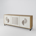 HARMONY ESSENCE 3-Door Sideboard in Oak Effect