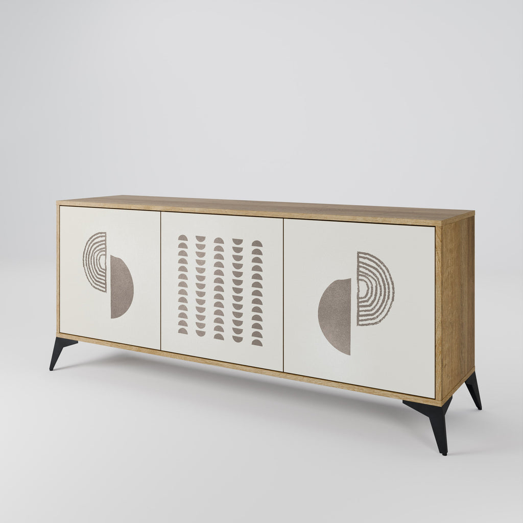 HARMONY ESSENCE 3-Door Sideboard in Oak Effect