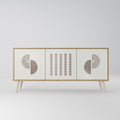 HARMONY ESSENCE 3-Door Sideboard in Oak Effect
