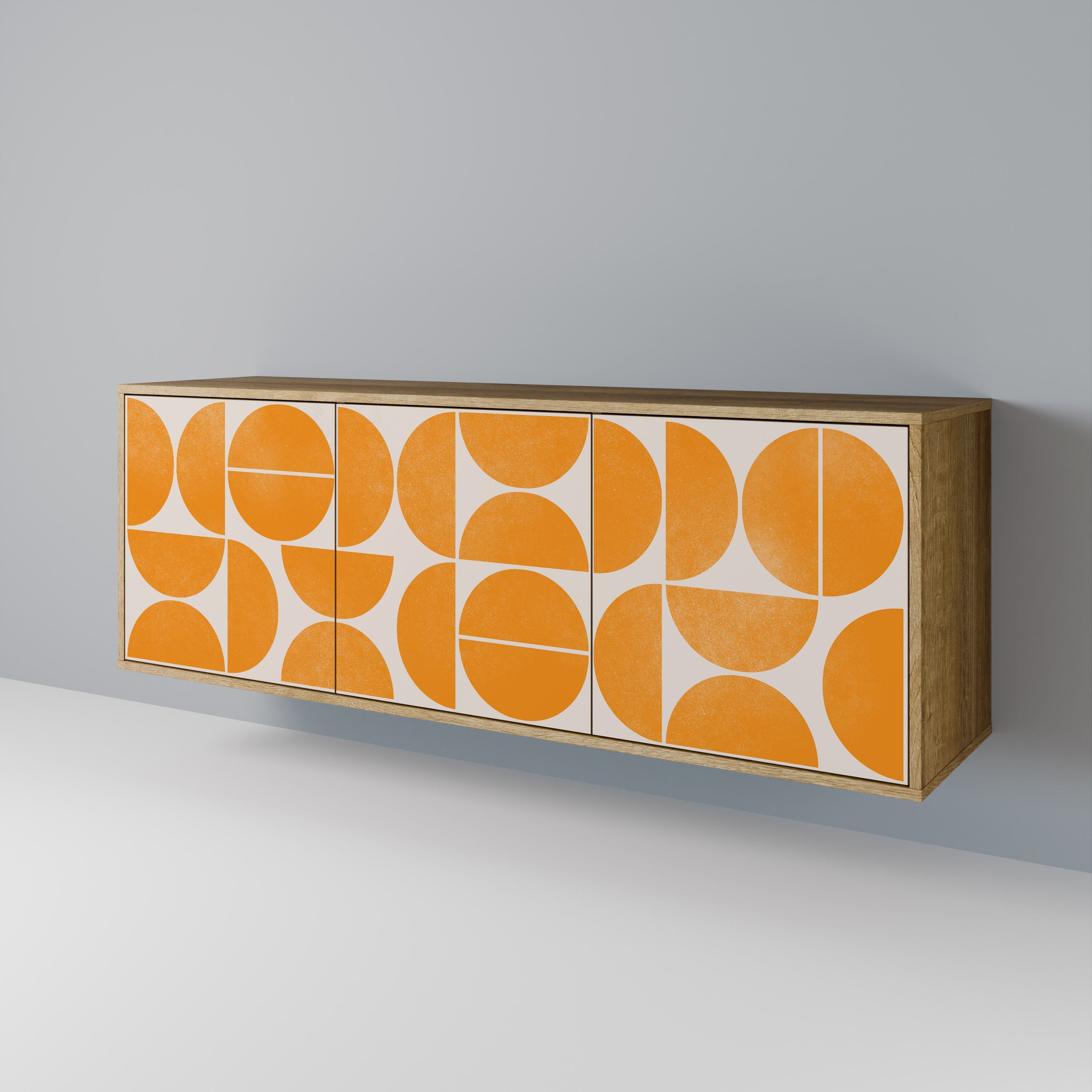 RECURRING DREAMS 3-Door Sideboard in Oak Effect