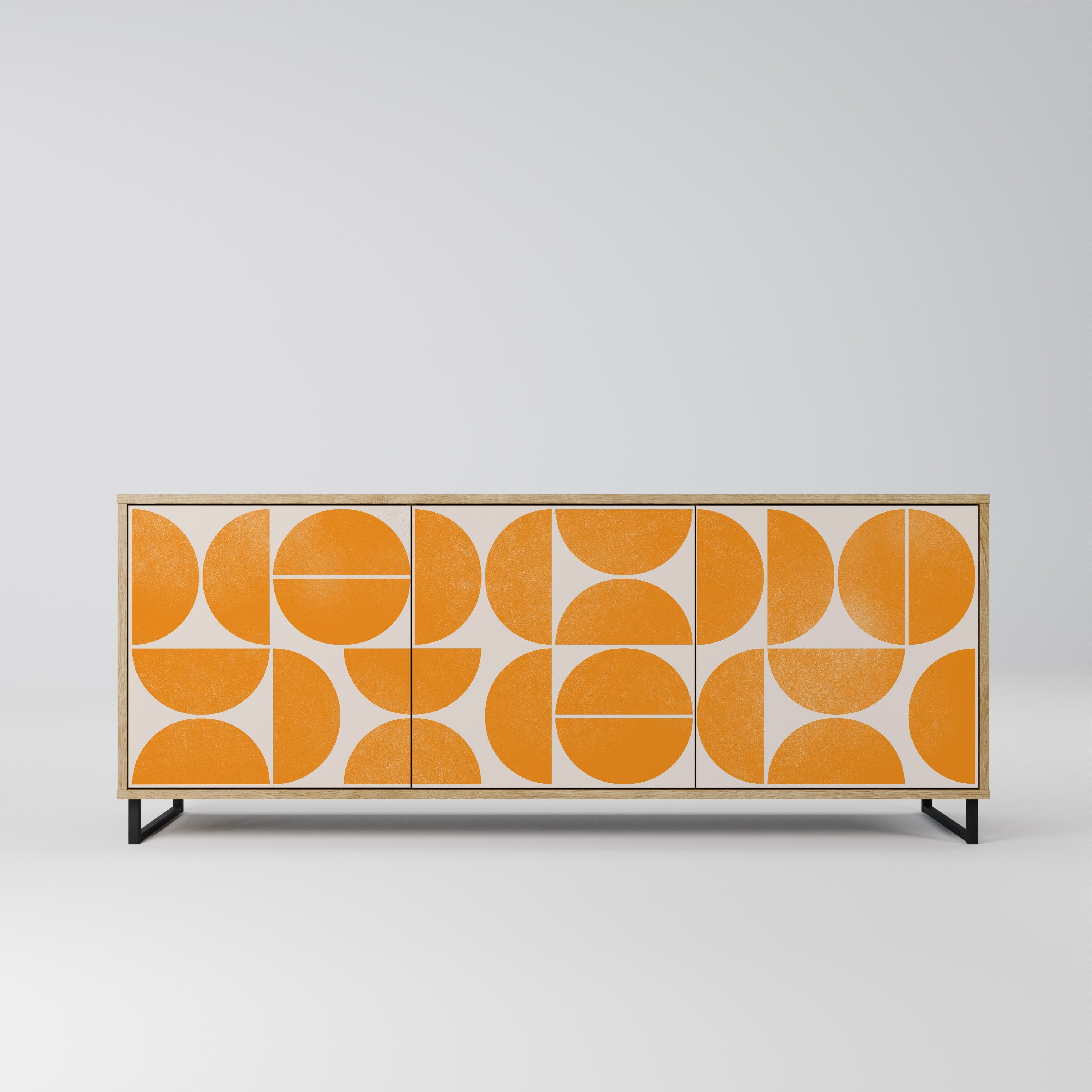 RECURRING DREAMS 3-Door Sideboard in Oak Effect