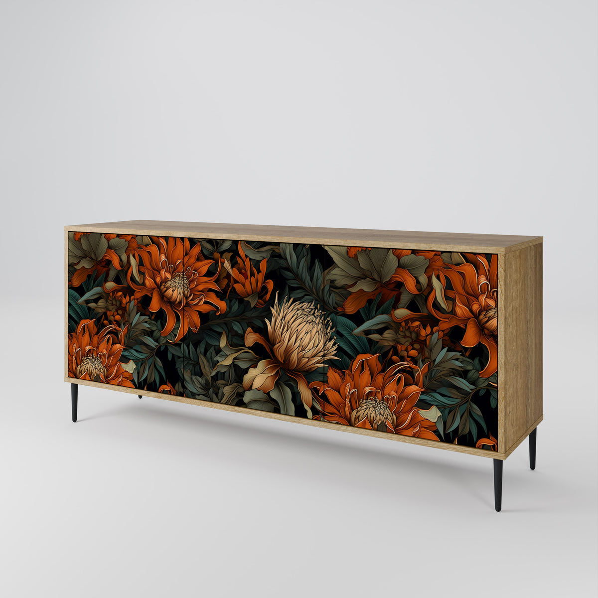 DAWN BLOOM Aparador de 3 Portas