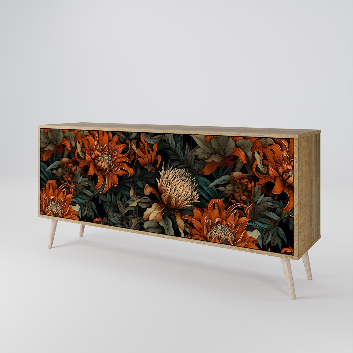 DAWN BLOOM Aparador de 3 Portas