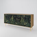 FERN FLOWERS 3-Door Sideboard in Oak Effect