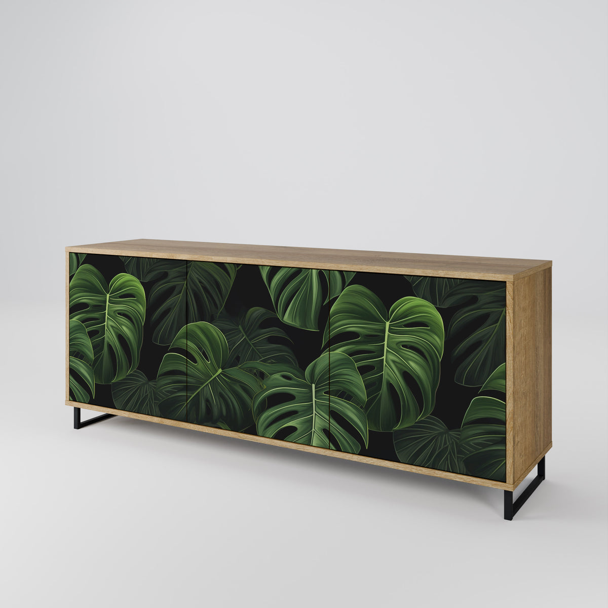 INFINITE MONSTERA Aparador de 3 Portas