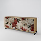 EPHEMERAL DAYS Aparador de 3 Portas em Efeito Carvalho