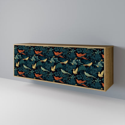 FOWL ORNAMENT Aparador de 3 Portas