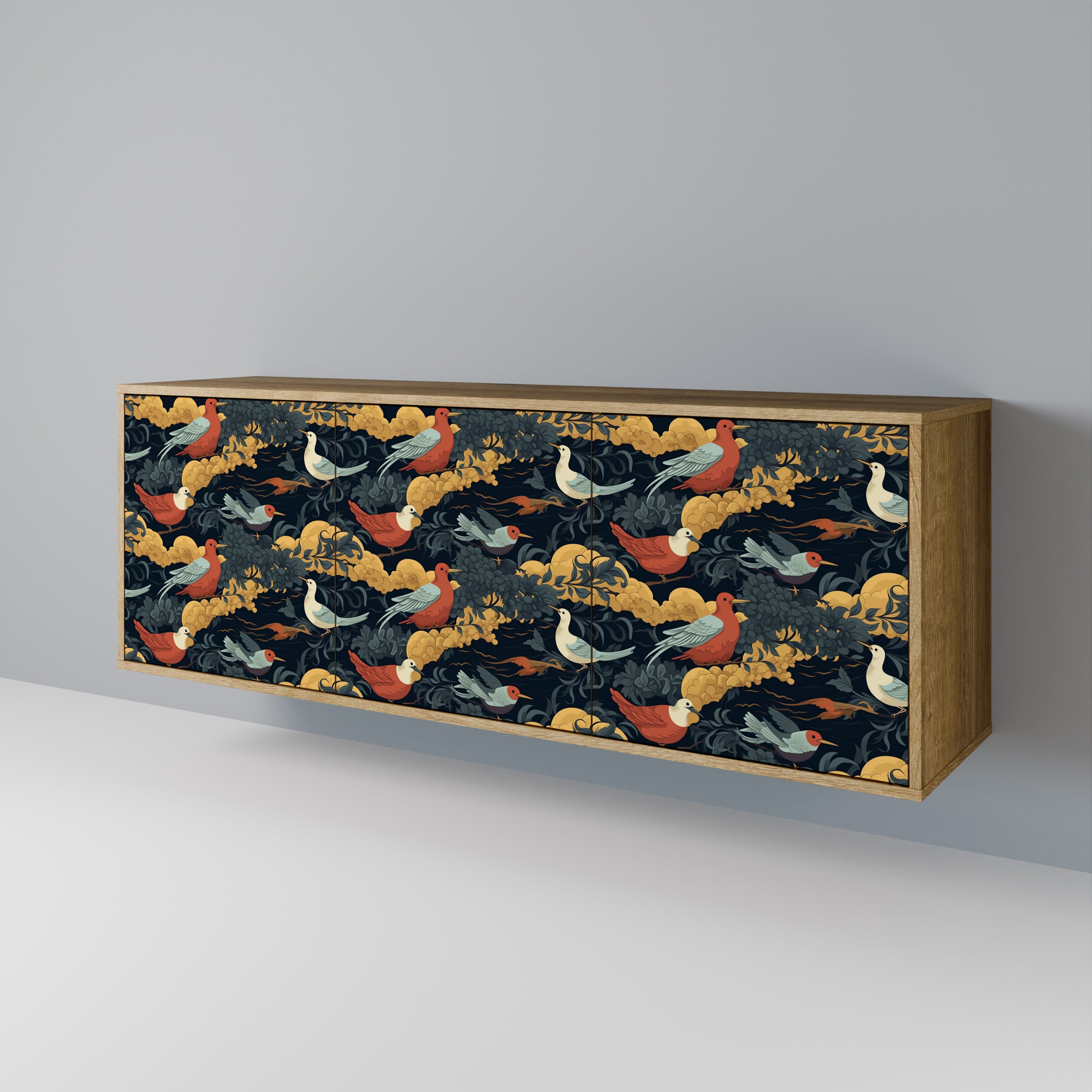 FOWLY DAZE 3-Door Sideboard