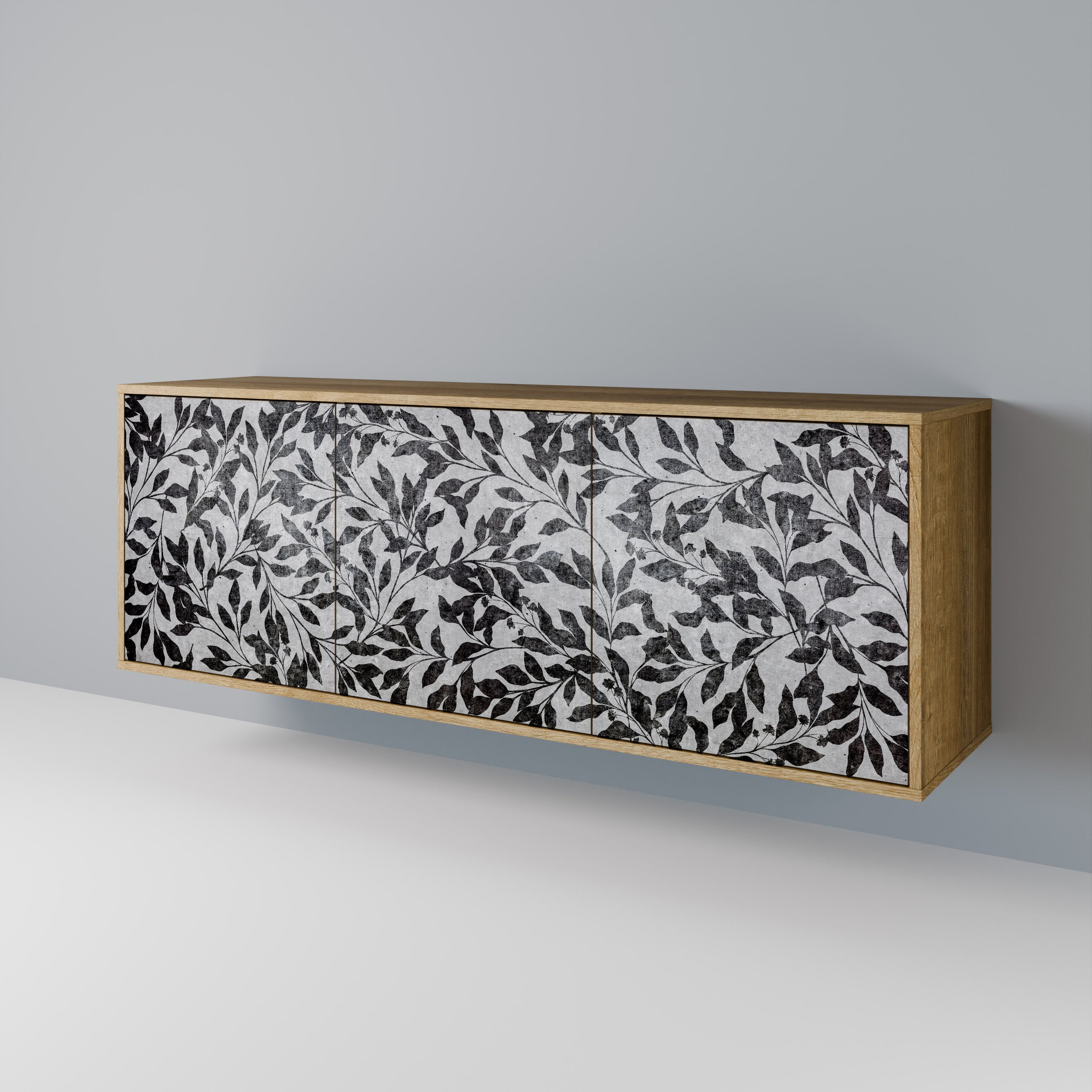 CHARCOAL SPROUT 3-Door Sideboard