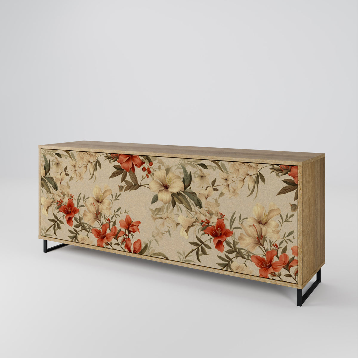 BLOOMING HARMONY Aparador de 3 Portas