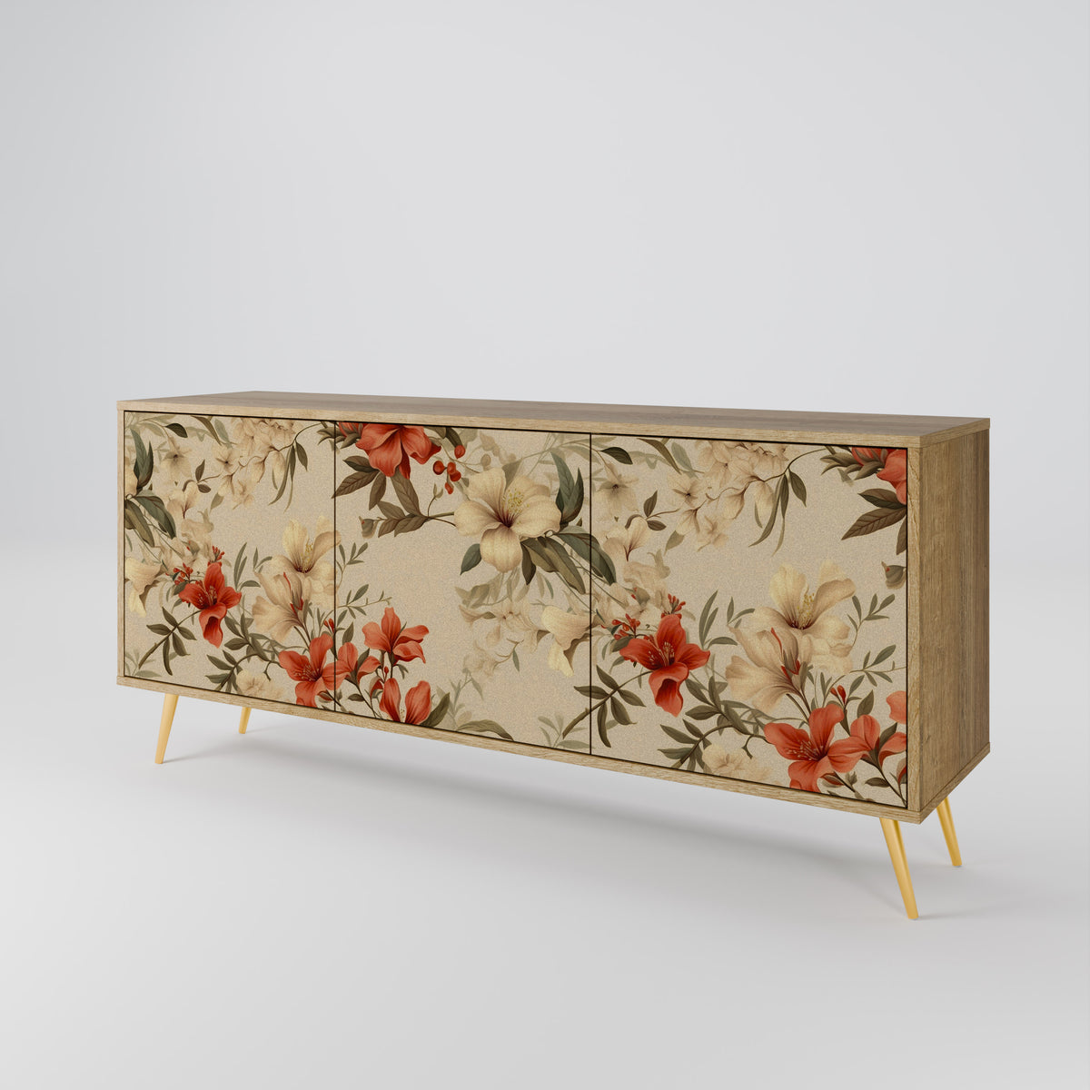 BLOOMING HARMONY Aparador de 3 Portas