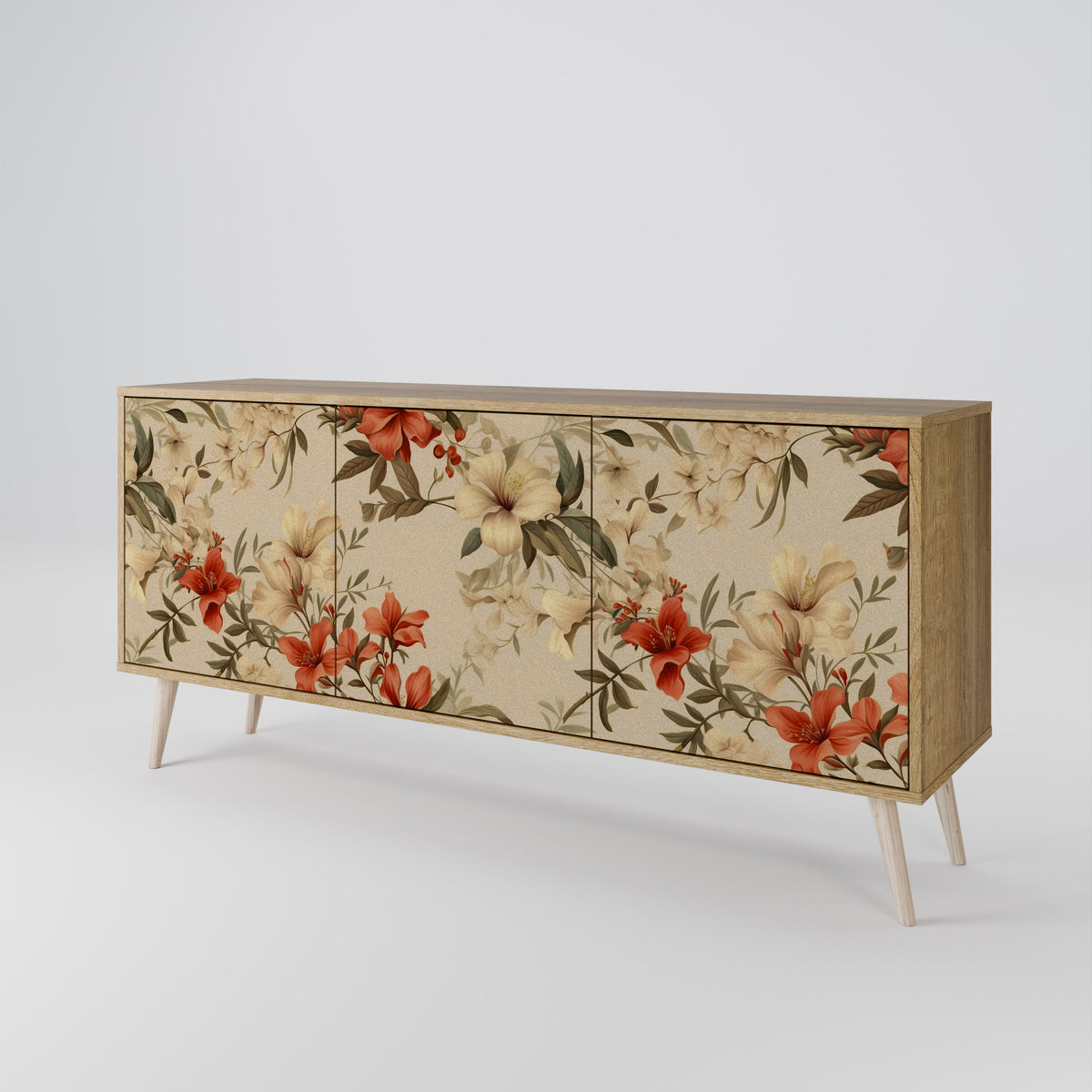 BLOOMING HARMONY Aparador de 3 Portas