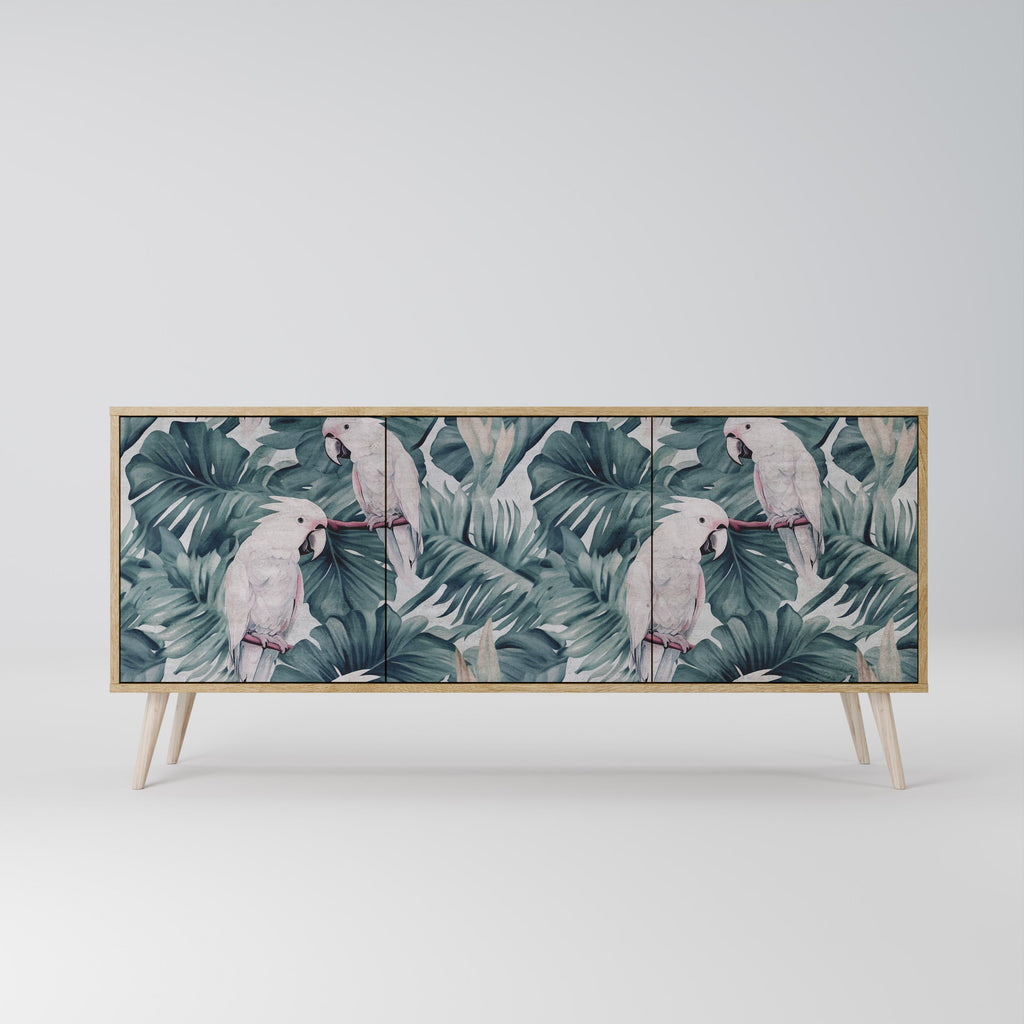 POPINJAY LOOK Aparador de 3 Portas em Efeito Carvalho