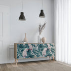 POPINJAY LOOK Aparador de 3 Portas em Efeito Carvalho