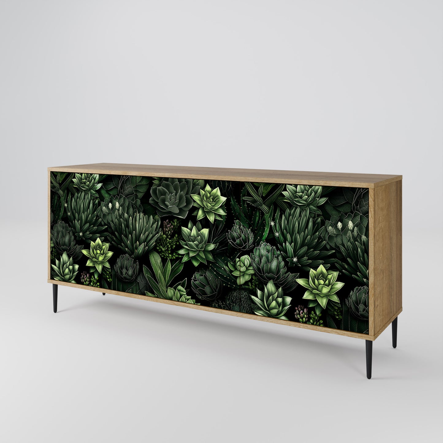 SUCCULENT JUNGLE Aparador de 3 Portas