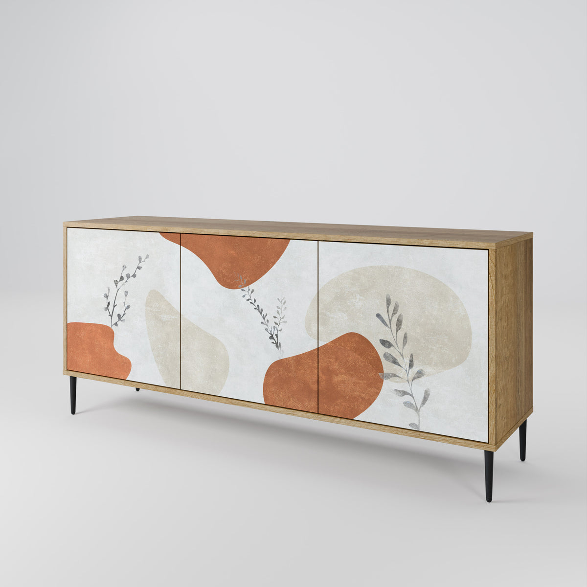TRANQUIL TWIG Aparador de 3 Portas