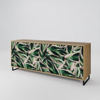 EERIE STROMANTHE Aparador de 3 Portas em Efeito Carvalho