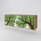 WILDERNESS DASH 3-Door Sideboard in Oak Effect