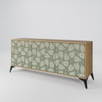 LEAVES ON GREEN 3-Door Sideboard in Oak Effect