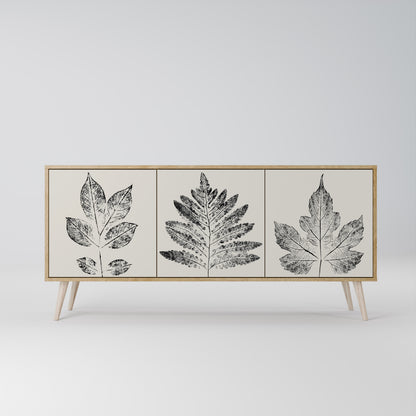 LEAFY STAMPS Aparador de 3 Portas