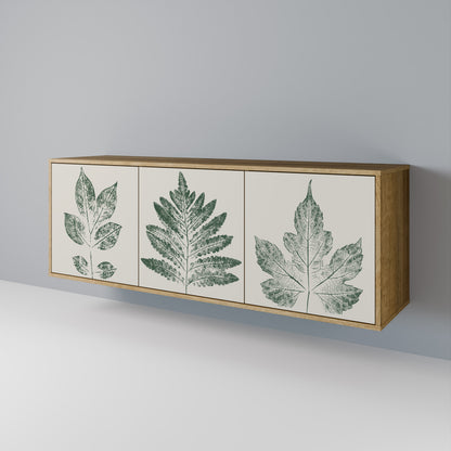 GREEN LEAFY STAMPS Aparador de 3 Portas