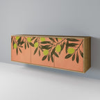 JUICY OLIVES 3-Door Sideboard in Oak Effect