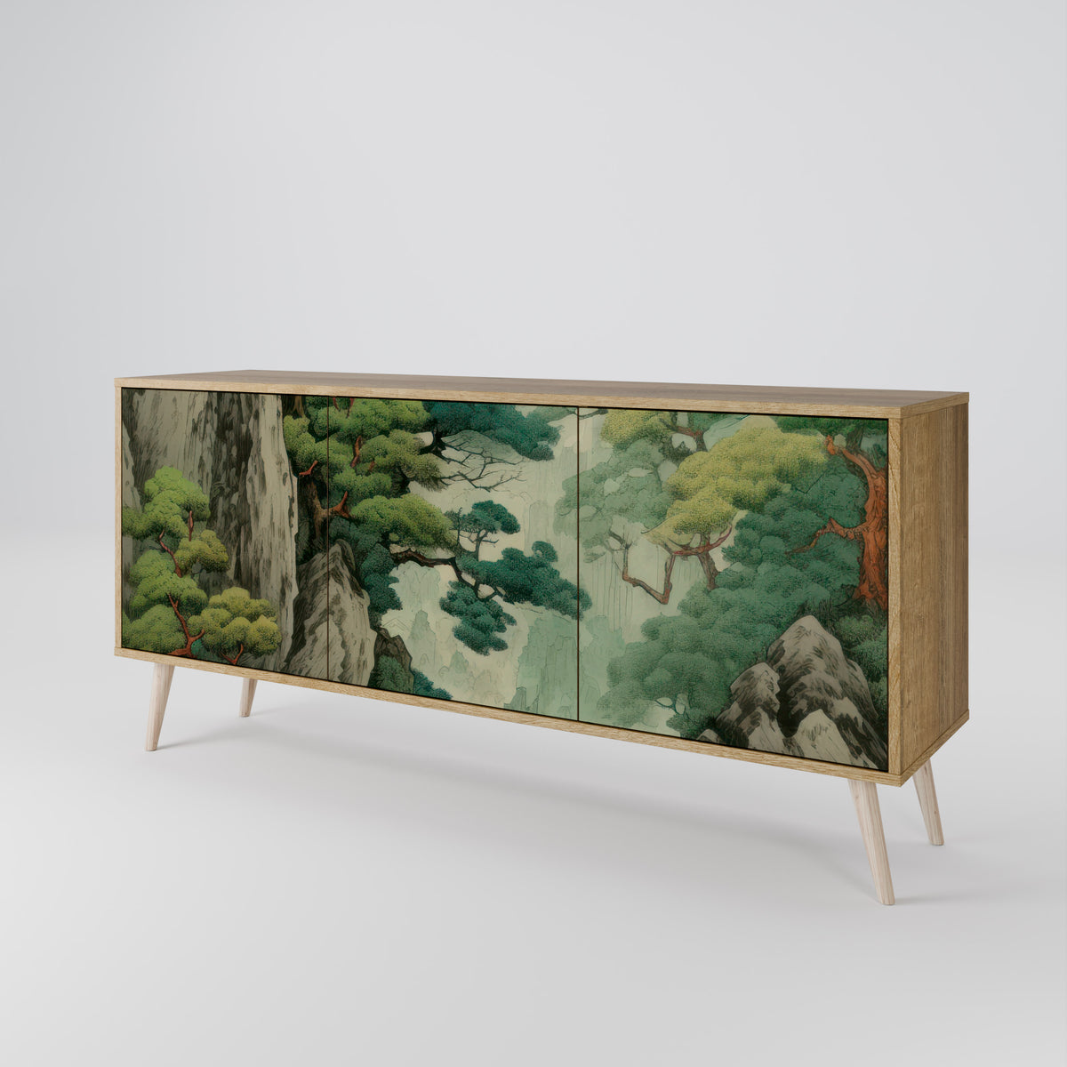 VERDURE ABYSS Aparador de 3 Portas