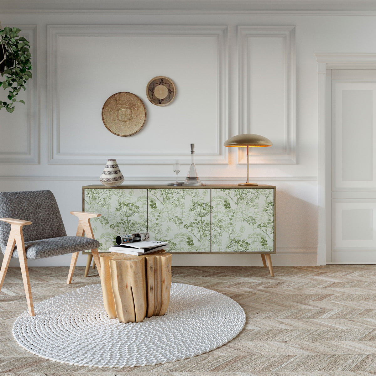 FENNEL BALDACHIN 3-Door Sideboard