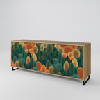 AUTUMN KALEIDOSCOPE 3-Door Sideboard in Oak Effect