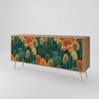 AUTUMN KALEIDOSCOPE 3-Door Sideboard in Oak Effect