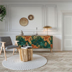 AUTUMN KALEIDOSCOPE 3-Door Sideboard in Oak Effect