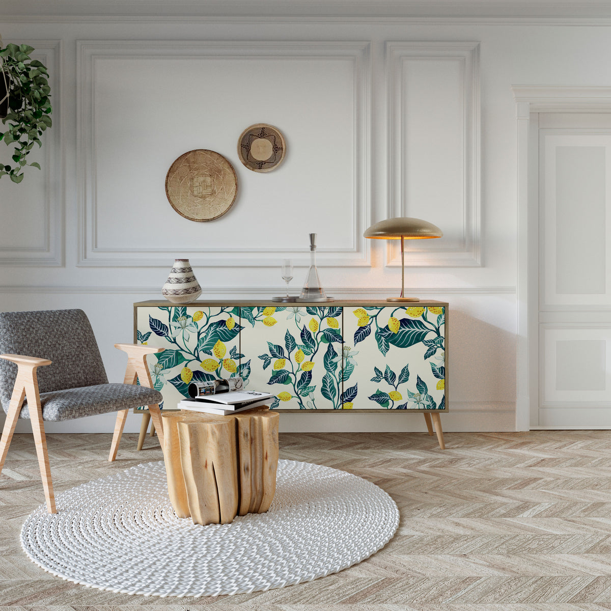 LEMON TREE 3-Door Sideboard