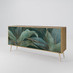 ROYAL GREEN 3-Door Sideboard in Oak Effect