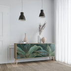 ROYAL GREEN 3-Door Sideboard in Oak Effect