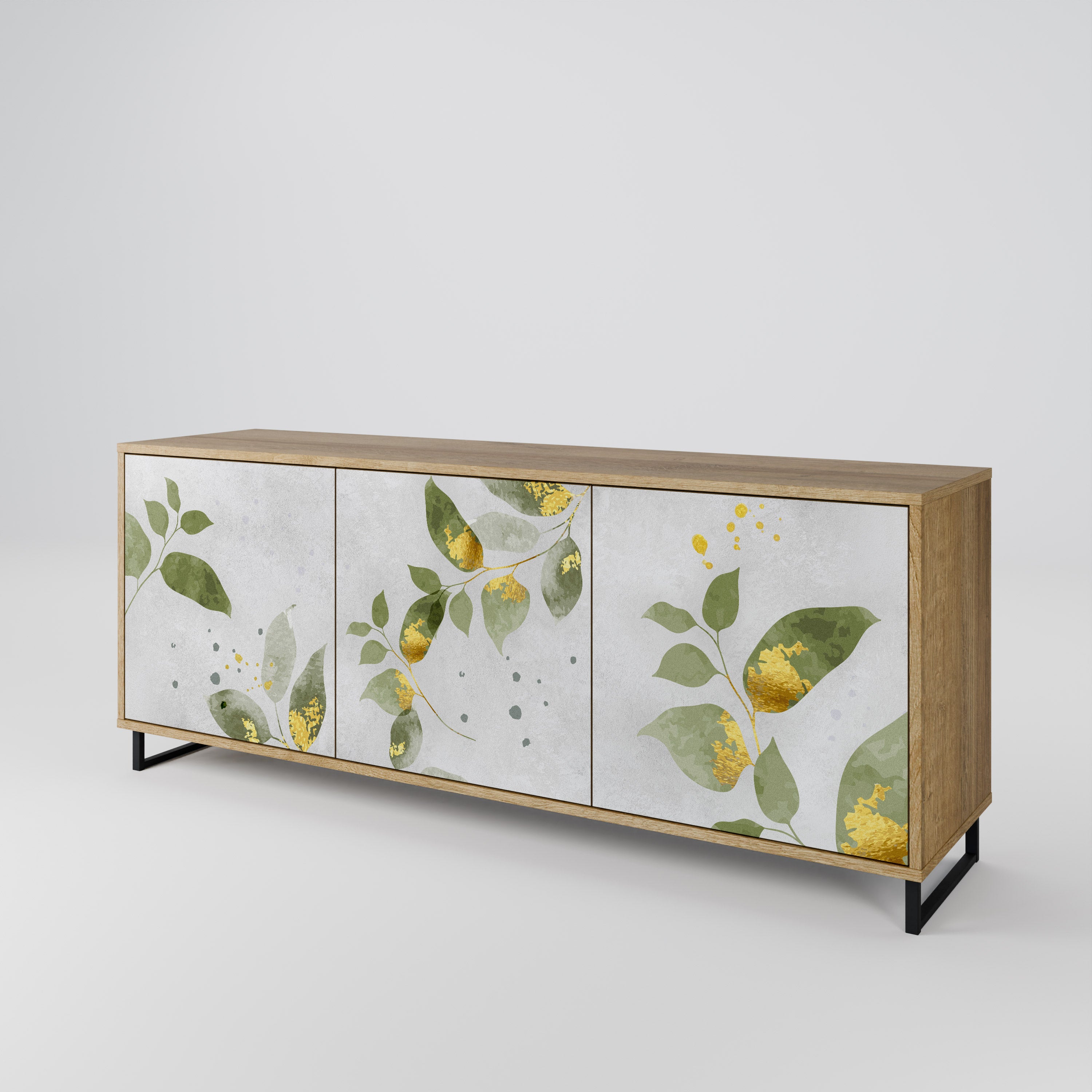 ELEGANT BOTANICS 3-Door Sideboard