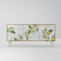 ELEGANT BOTANICS 3-Door Sideboard in Oak Effect