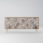 PASSING TIME Aparador de 3 Portas em Efeito Carvalho