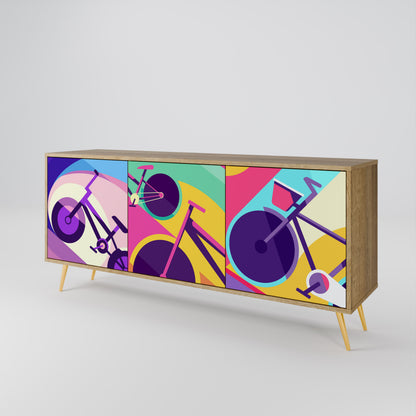 BIKE DREAMS 3-Door Sideboard