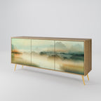 MORNING BY THE LAKE 3-Door Sideboard in Oak Effect