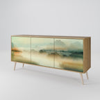 MORNING BY THE LAKE 3-Door Sideboard in Oak Effect
