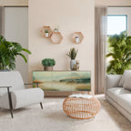 MORNING BY THE LAKE 3-Door Sideboard in Oak Effect