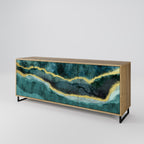 GOLDRUSH ODYSSEY 3-Door Sideboard in Oak Effect