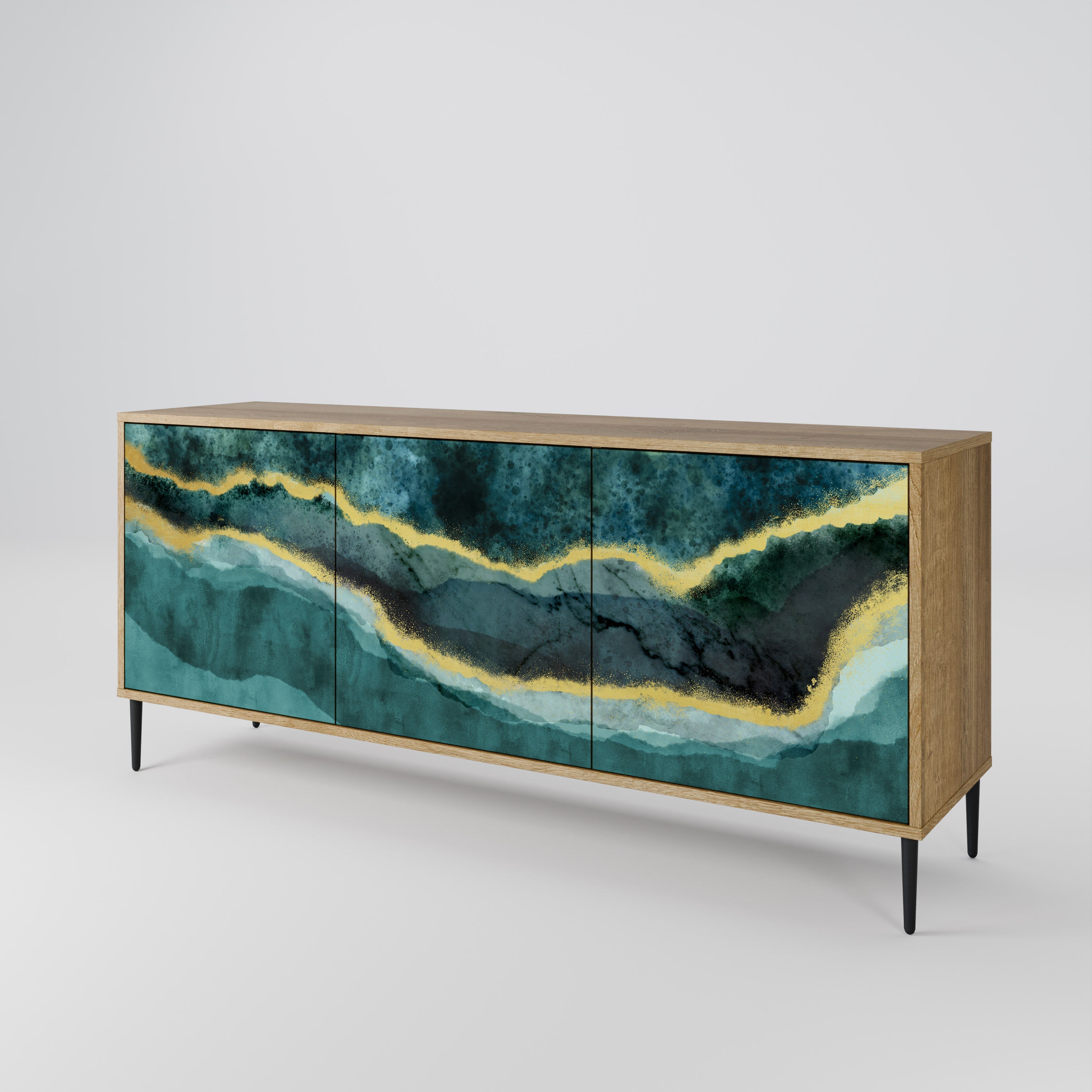 GOLDRUSH ODYSSEY 3-Door Sideboard