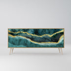 GOLDRUSH ODYSSEY 3-Door Sideboard in Oak Effect