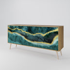 GOLDRUSH ODYSSEY 3-Door Sideboard in Oak Effect