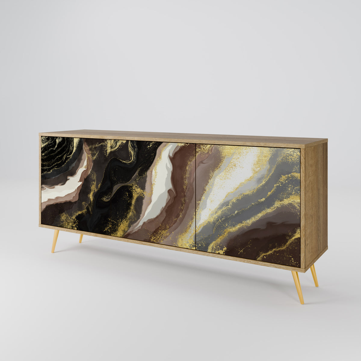 GOLD DUST 3-Door Sideboard