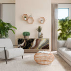 GOLD DUST Aparador de 3 Portas em Efeito Carvalho